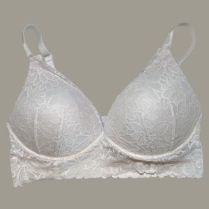 Pink Victoria’s Secret Push Up Bralette Large DD